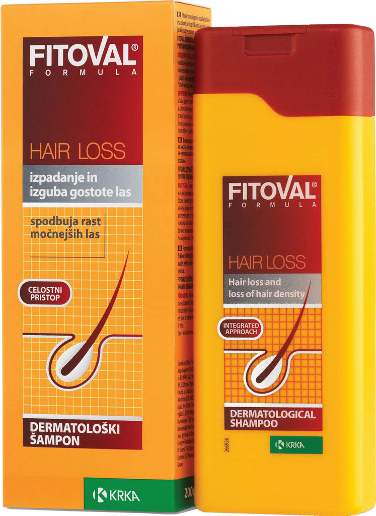 Šampon Fitoval, proti izpadanju las, 200ml