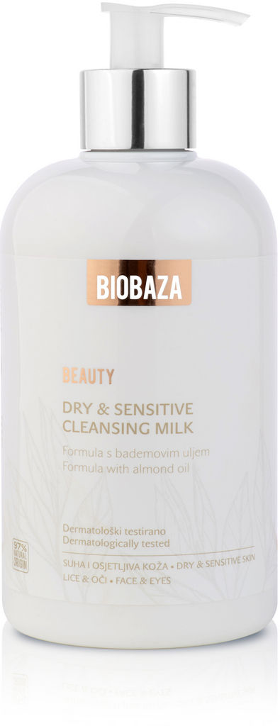 Čistilno mleko za obraz Biobaza Beauty, 500ml