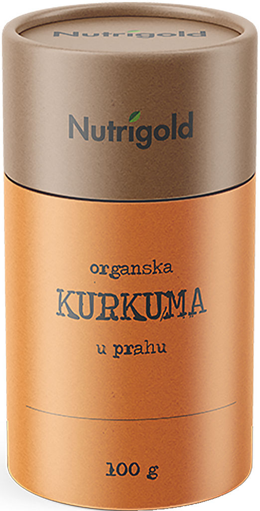 Kurkuma Bio Nutrigold, mleta, 100 g