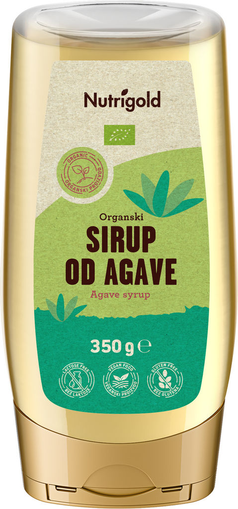 Sirup Bio Nutrigold, agava, 350 g