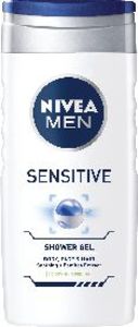 Gel za prhanje Nivea Men, Sensitive, 250 ml