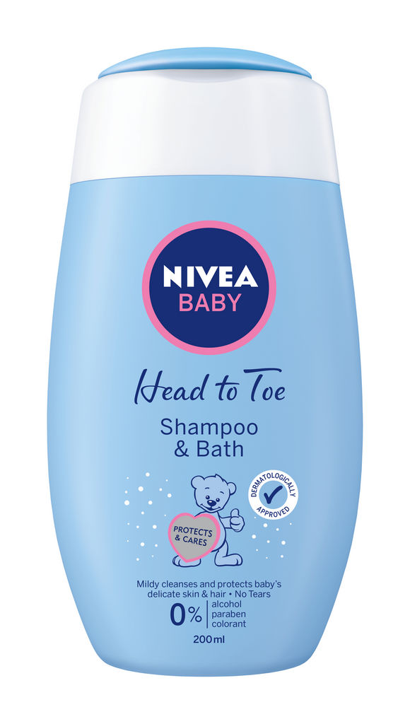 Šampon in kopel Nivea, otroški, 200 ml