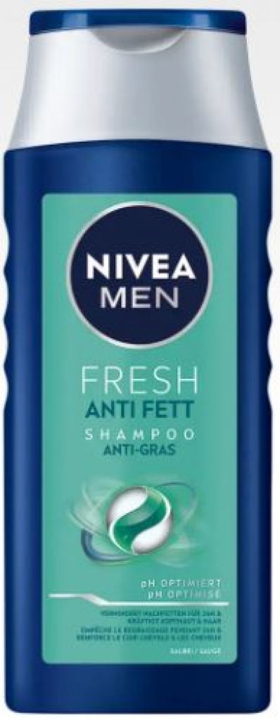 Šampon Nivea men, Anti Grease, moški, 250 ml