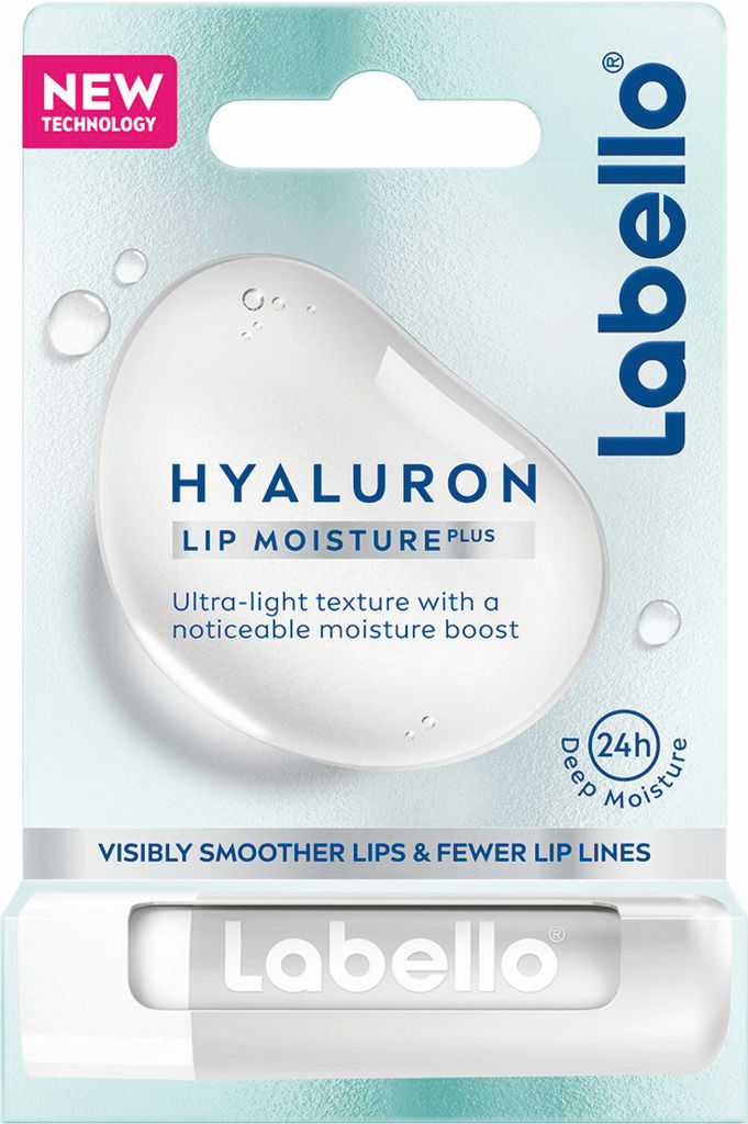 Balzam za ustnice Labello, Hyaluron, Transparent, 5,5 ml