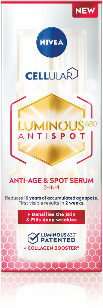 Serum Nivea, Cellular, Luminous Anti-age, proti starostnim pegam, 30 ml