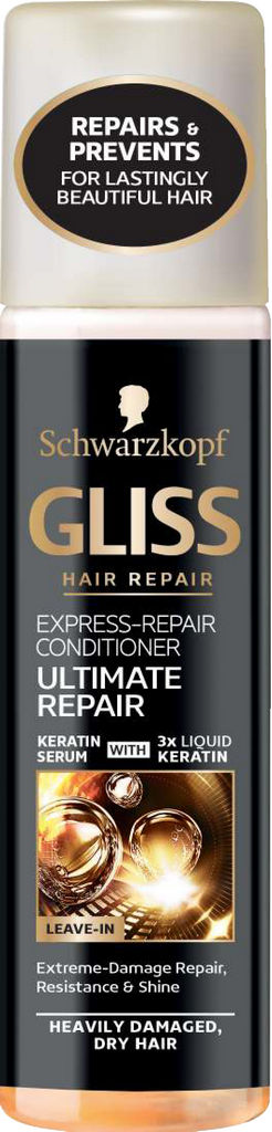 Balzam za lase Gliss, Express Ultimate Repair, 200 ml