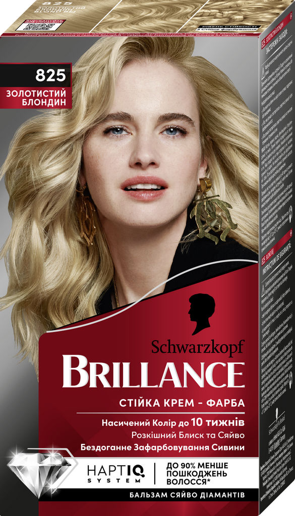 Barva za lase Brillance, 825 Beige Blond