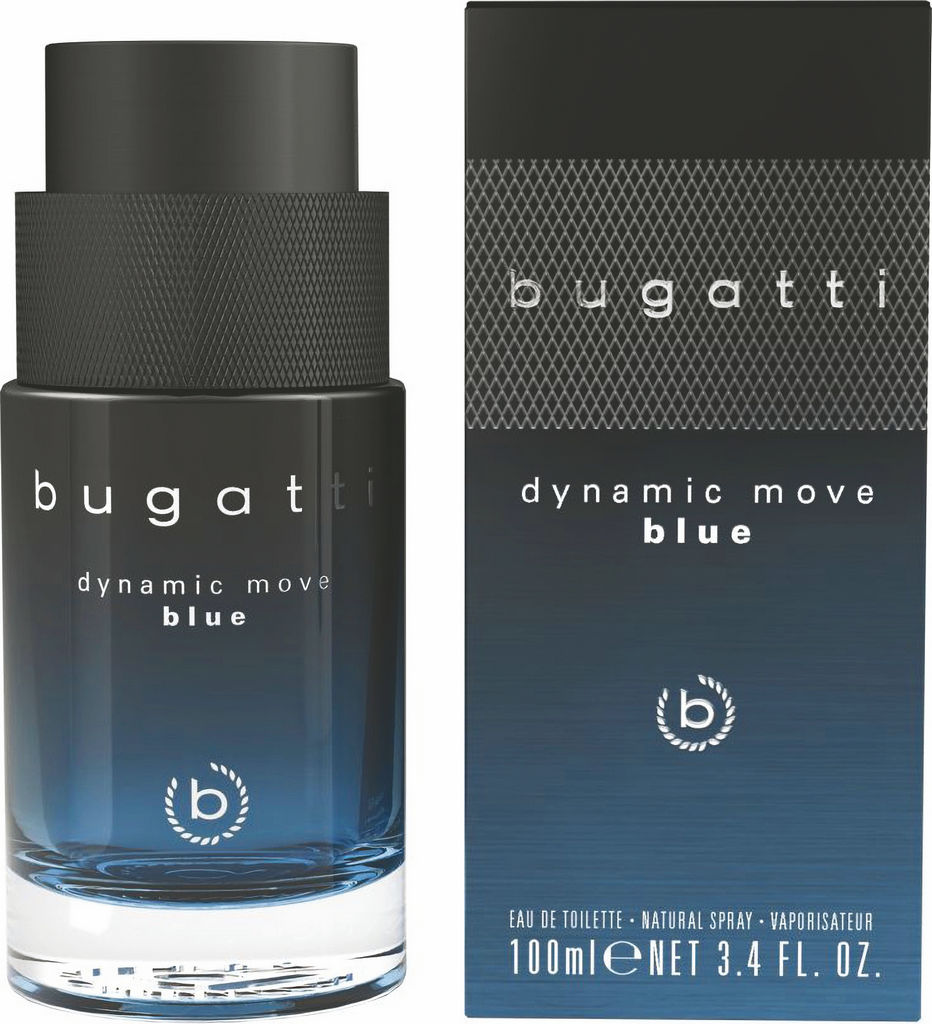 Toaletna voda Bugatti, dynamic move blue, moška, 100 ml
