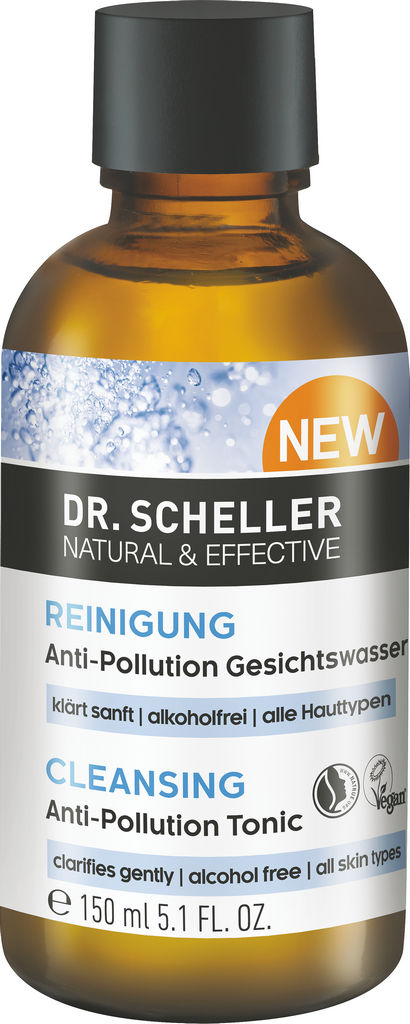 Tonik čistilni za obraz Dr.Scheller, Anti pollution, 150 ml