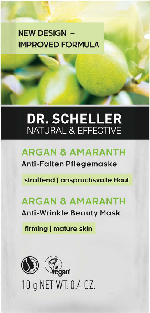 Maska Dr. Scheller, Argan & Amaranth, proti gubam, 10 ml