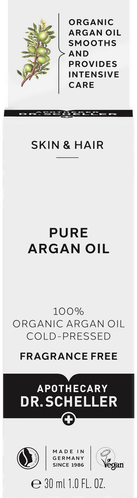 Olje za kožo in lase Dr. Scheller, arganovo 100 %, 30 ml