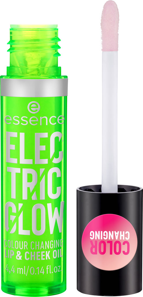 Olje za ustnice in lica Essence, Electric Glow