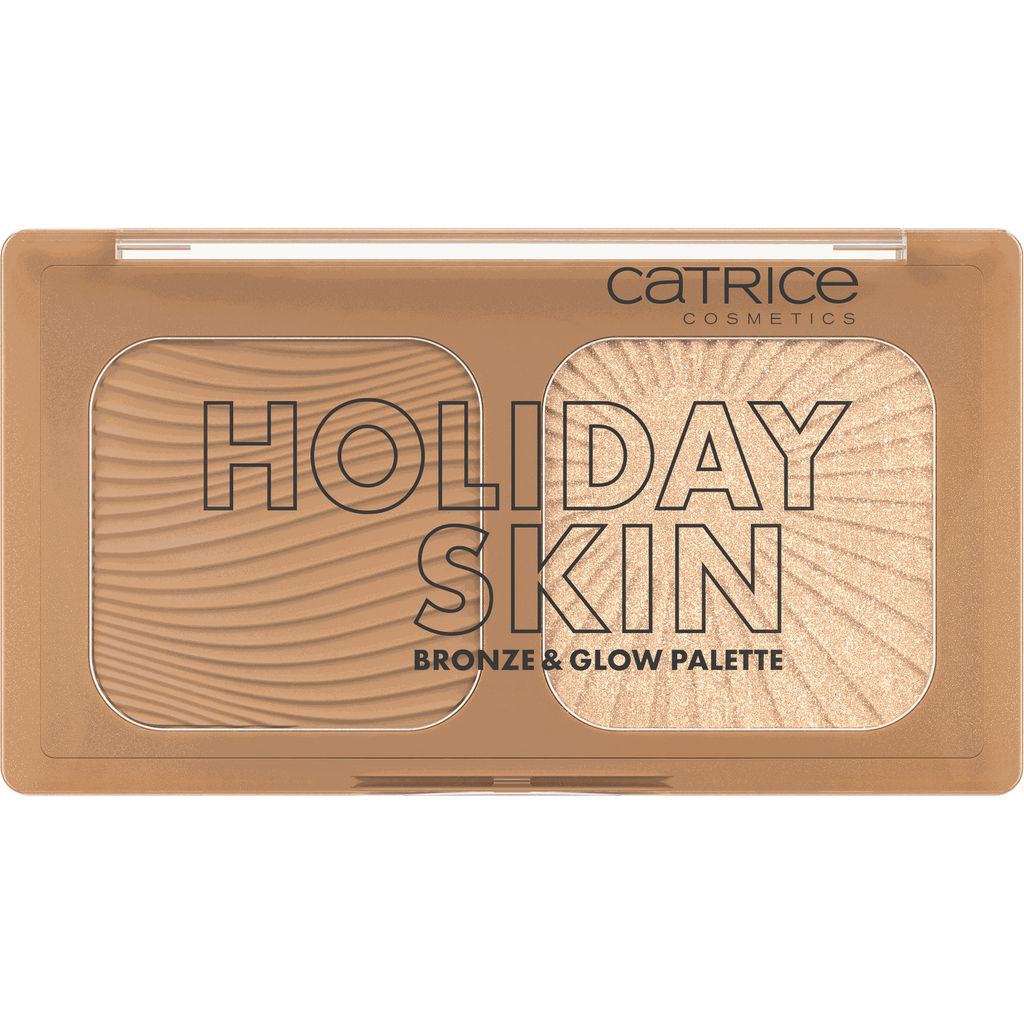 Paleta senčil za lice Catrice, Holiday Skin Bronze & Glow