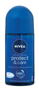 Dezodorant roll-on Nivea, žen., prot.&care, 50 ml