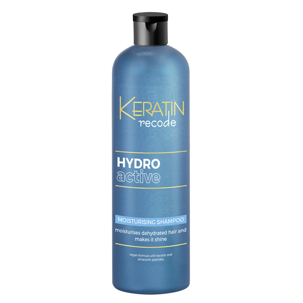 KERATIN recode HYDRO active, šampon za dehidrirane lase, 400 ml