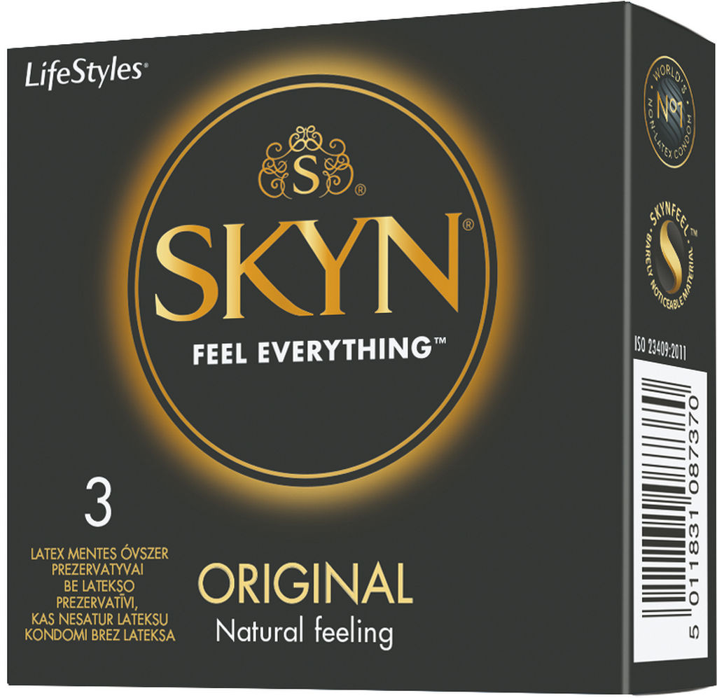 Kondomi Lifestyles, Skyn, Original, 3/1