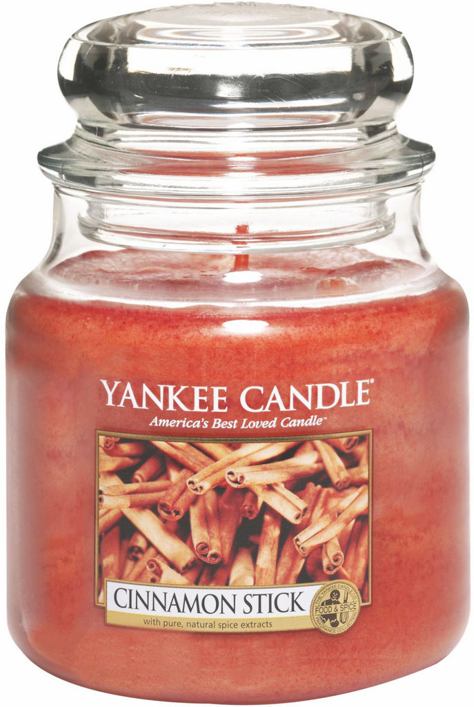 Sveča dišeča Yankee Candle, Cinnamon Stick, Classic, srednja