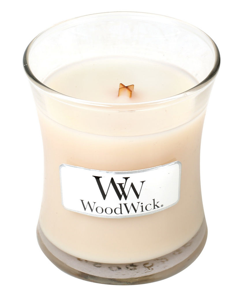 Sveča dišeča WoodWick, Vanilla Bean, classic, mini