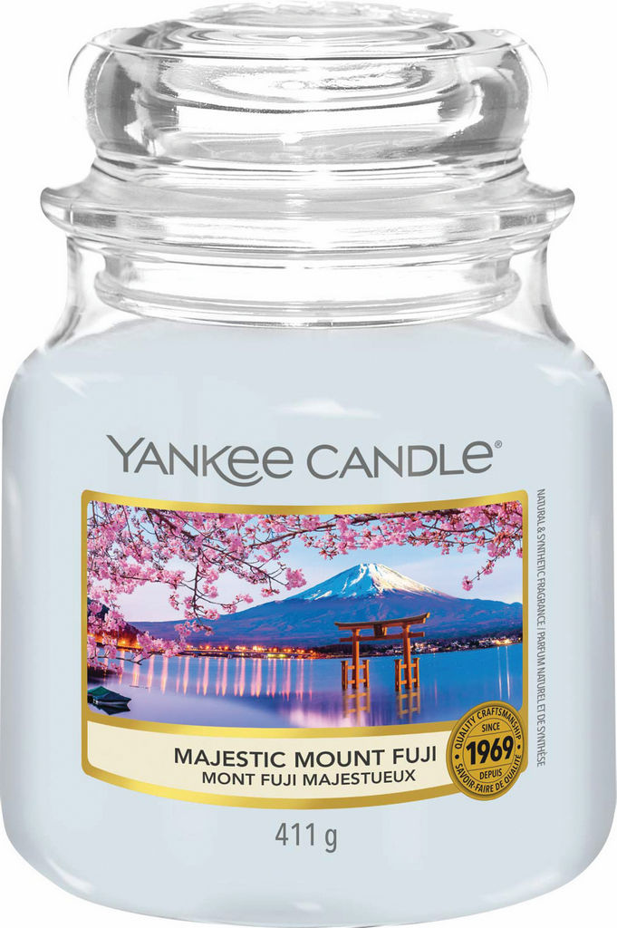 Sveča dišeča Yankee Candle, majestic mount fuji, classic medium