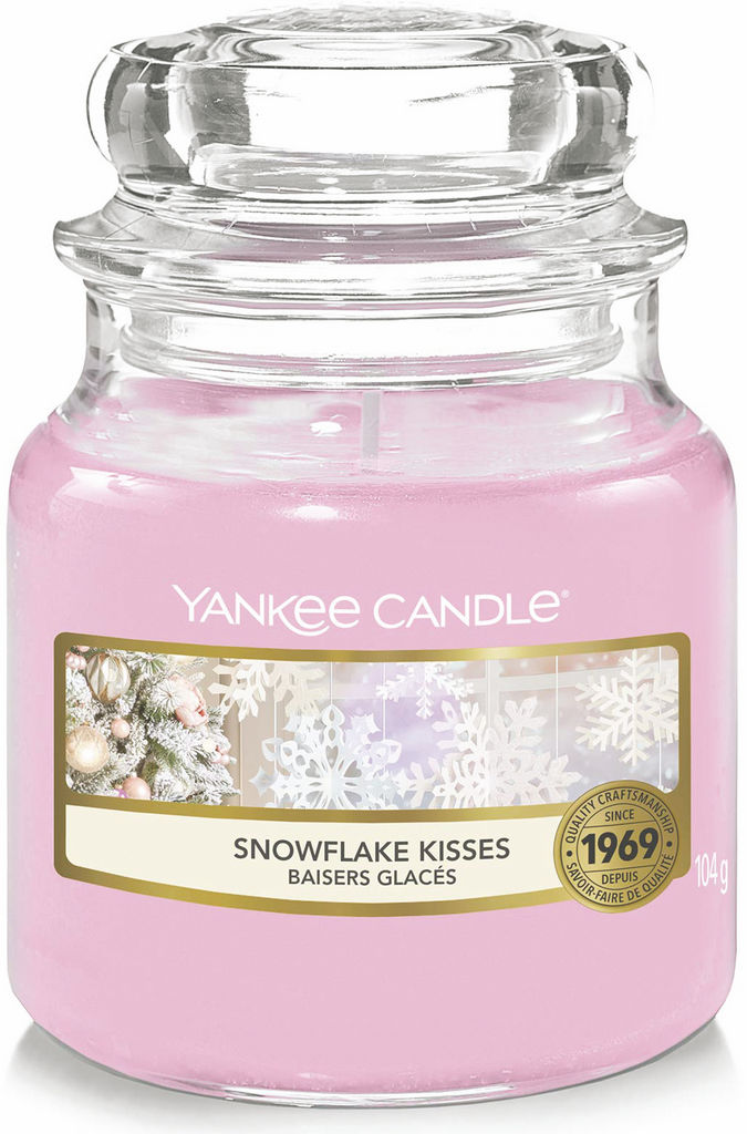 Sveča dišeča Yankee Candle, Snowflake Kisses, Classic, mala