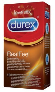 Kondomi Durex, real feel, 10/1