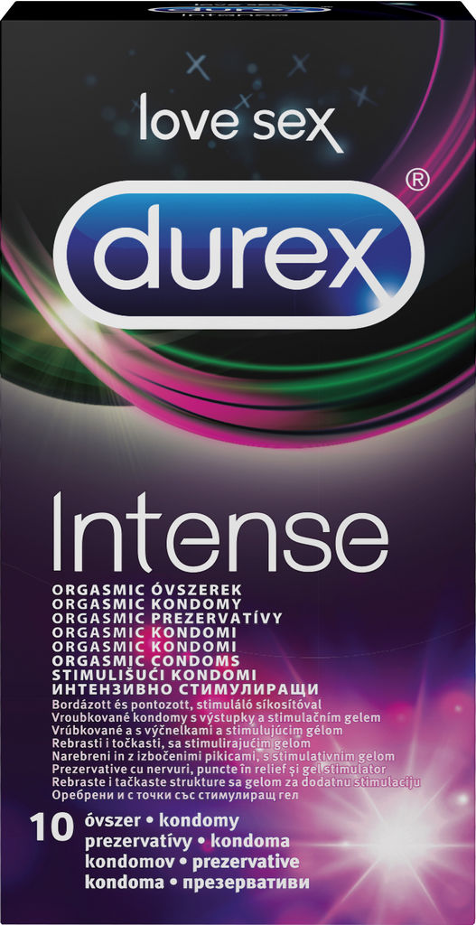 Kondom Durex Intense orgasmic, 10/1