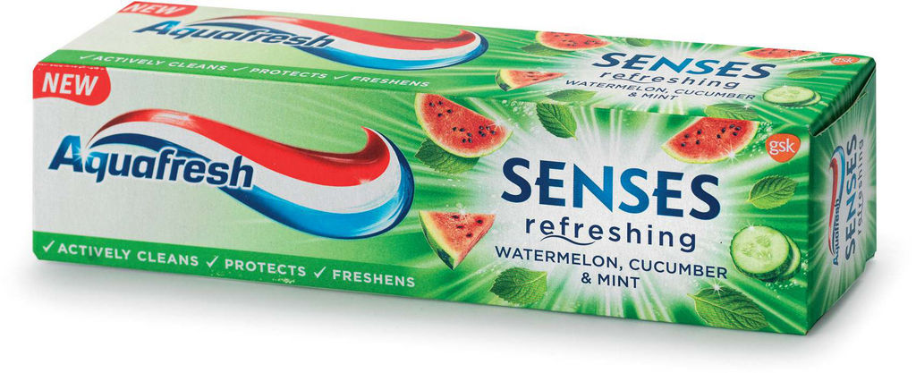 Zobna pasta Aquafresh Senses watermelon TP 1x75ml