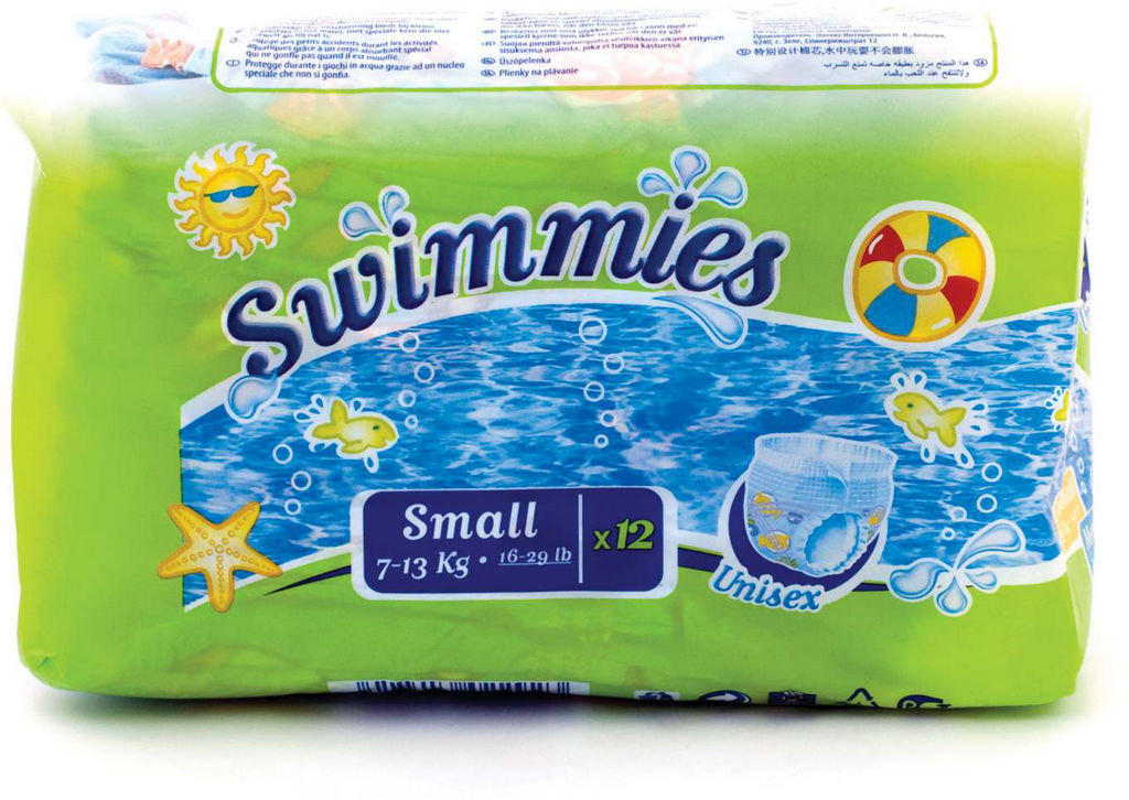 Plenice Swimmies, smail, 7-12kg, 12/1