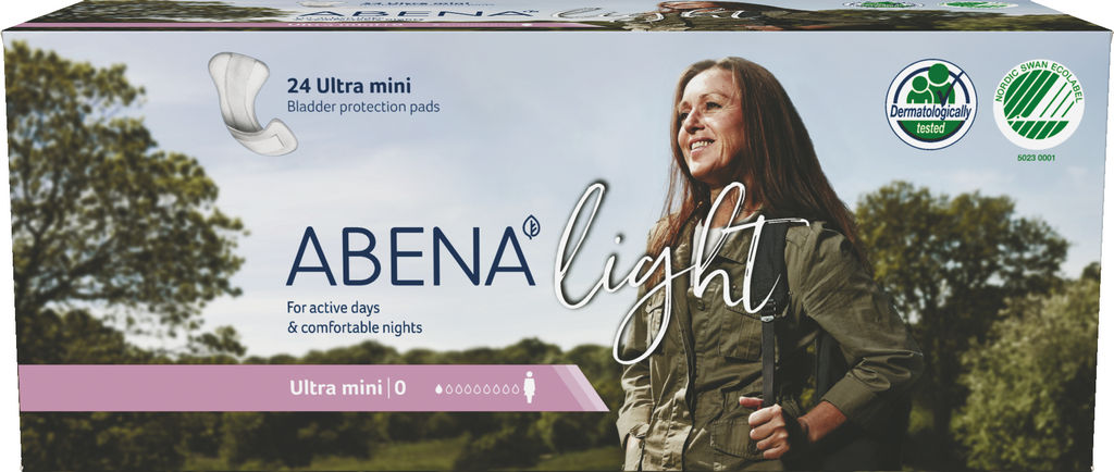 Vložki za inkontinenco Abena Light, Ultra Mini, 24/1