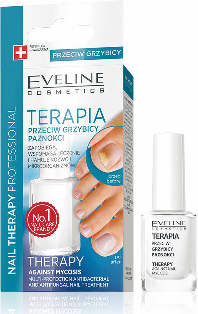 Lak za nego nohtov Eveline, Nail Therapy Professional, Against Nails Mycosis