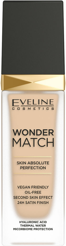 Podlaga za ličilo Eveline, Wonder Match 10, light vanilla, 30 ml