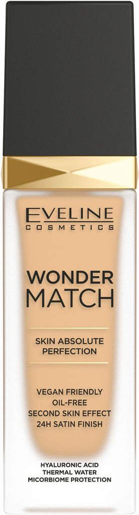 Podlaga za ličilo Eveline, Wonder Match 20, medium beige, 30 ml