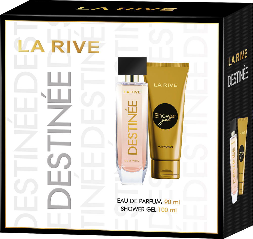 Darilni set La Rive, Destinee, ženski,  parfumska voda + gel za prhanje