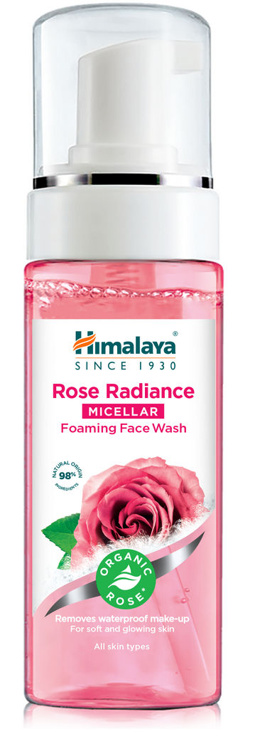 Pena za obraz Himalaya, Rose, čistilna, micelarna, 150 ml