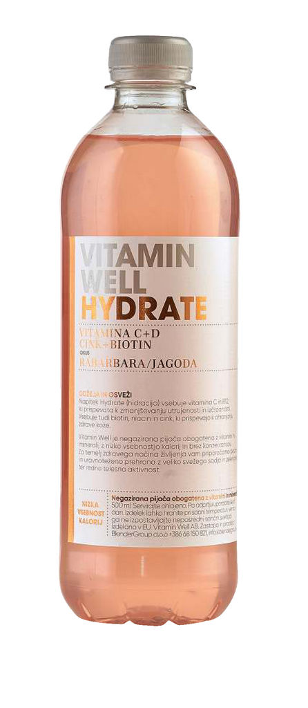 Pijača Vitamn Well, Hydrate, 0,5 l