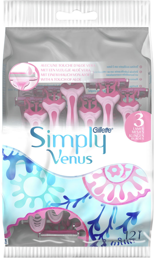 Brivnik Gillette Venus Simply 3, 12/1