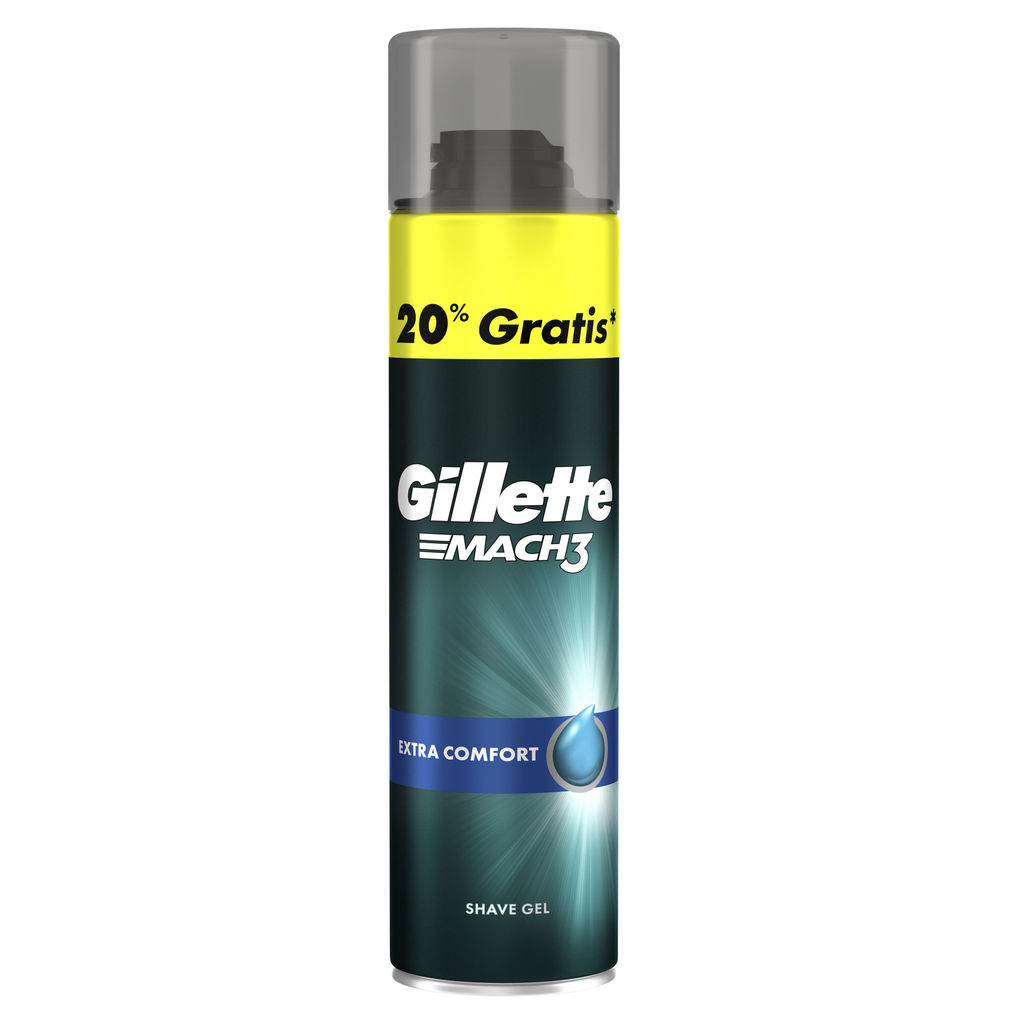 Gel za britje Gillette, Mach3 Extra Comfort, 240 ml