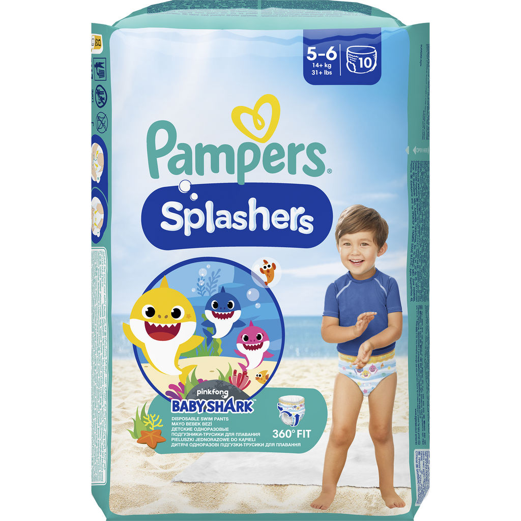 Pampers Splashers CP S5, 10/1
