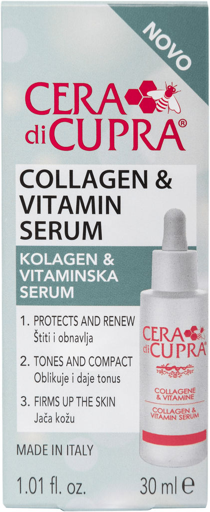 Serum za obraz Cera di Cupra, kolagenski, 30 ml
