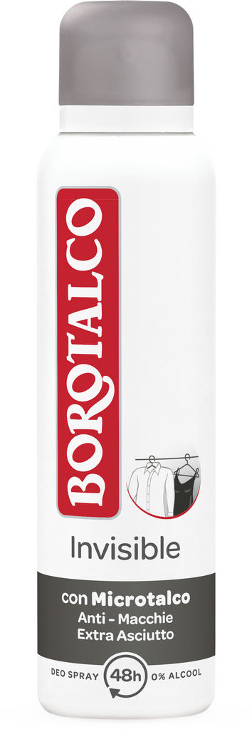 Dezodorant sprey Borotalco Invisible, 150ml