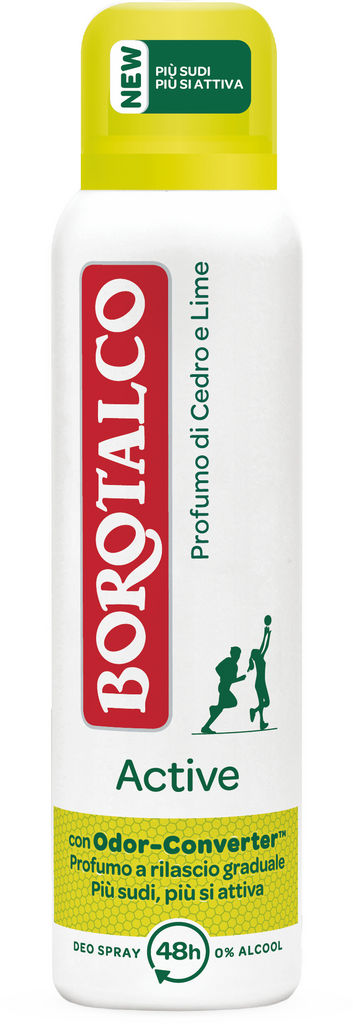 Dezodorant Borotalco, Active citrus&lime fresh, 150 ml