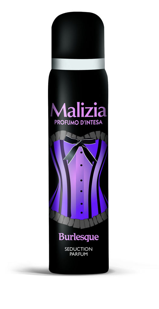Dezodorant Malizia, sprej, Burlesque, ženski, 100 ml