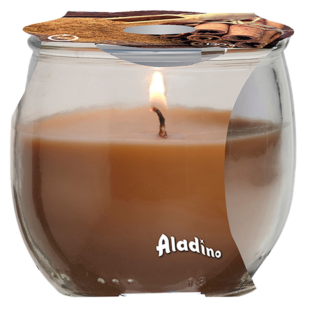Sveča dišeča Aladino, Ambienti cinnamon