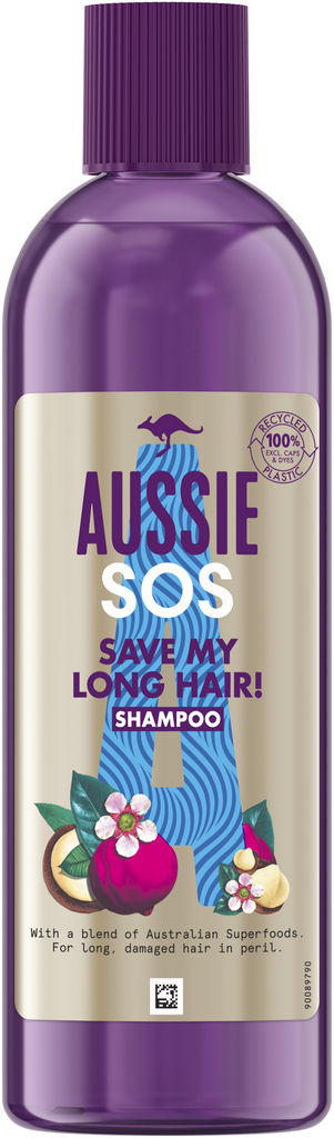 Šampon za lase Aussie, SOS, Lengths, 290 ml
