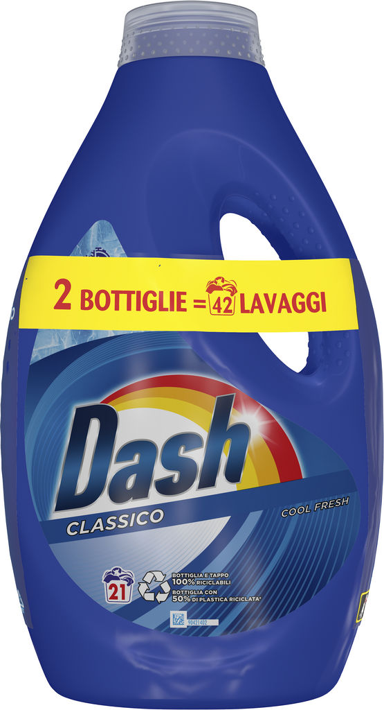 Pralni prašek Dash, tekoči, Regular, 42 pranj, 2,1 l