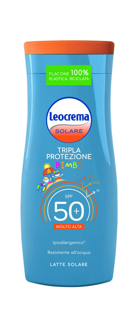 Mleko za sončenje Leocrema, otroško, F50, 200 ml