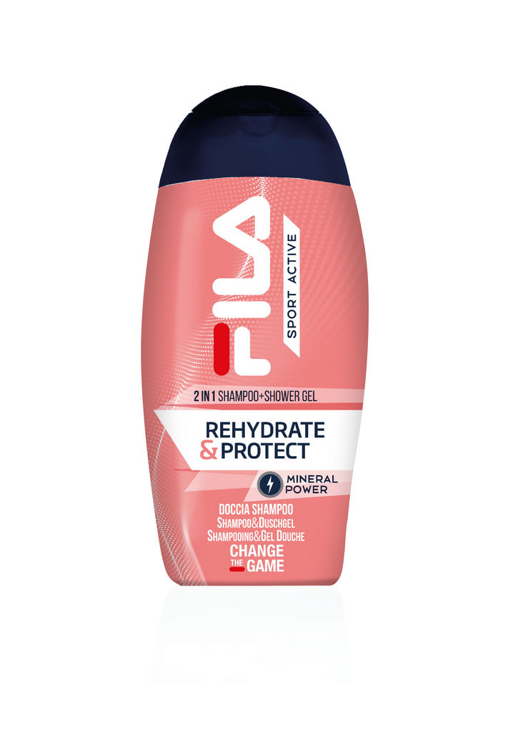 Novi 2 v 1 šampon + gel za prhanje Rehydrate popolna rešitev za čiščenje telesa in las