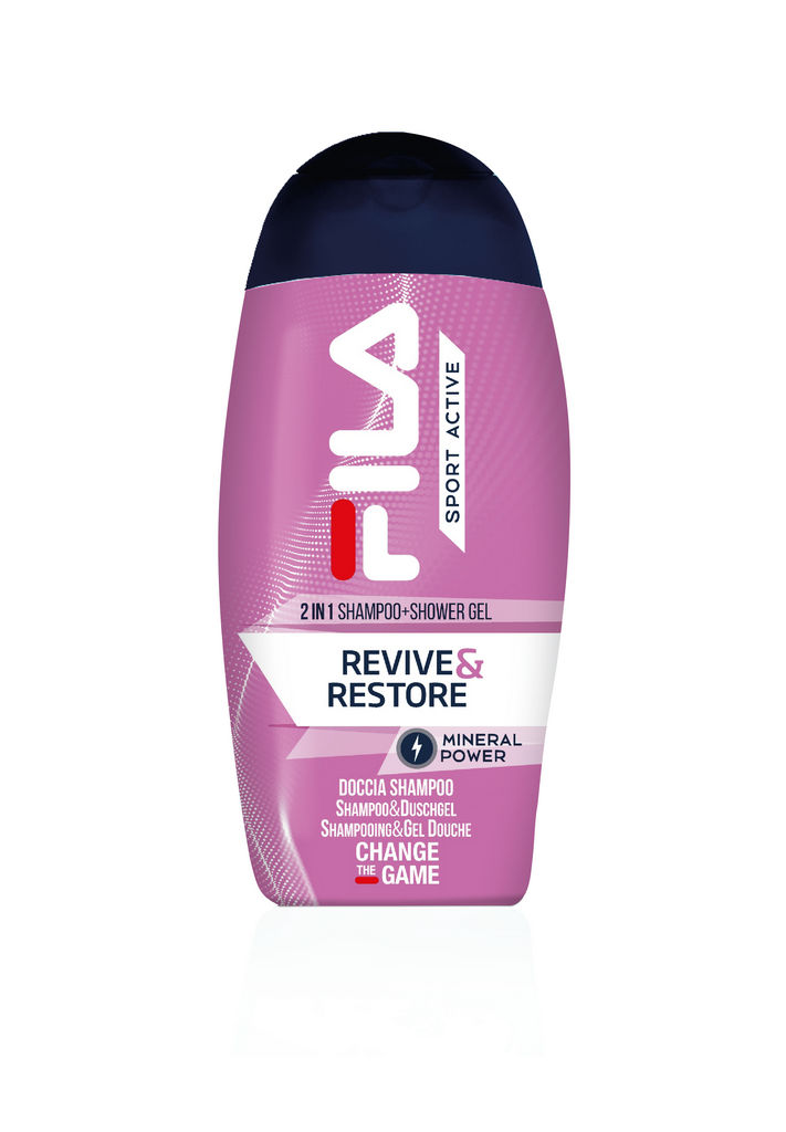 Novi 2 v 1 šampon + gel za prhanje Revive&Restore popolna rešitev za čiščenje telesa in las