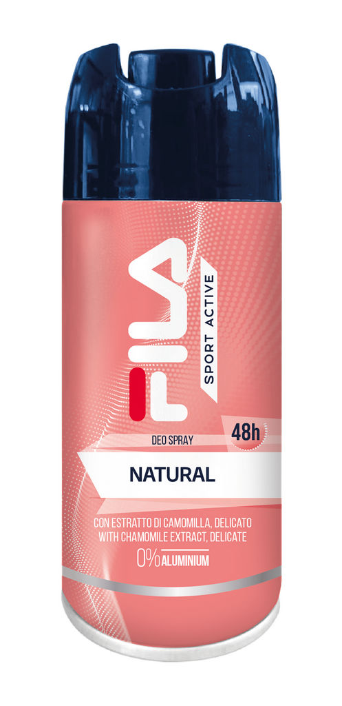 Deo Spray Natural, zmanjša znoj in slab vonj, tudi ko se ukvarjate s športom.