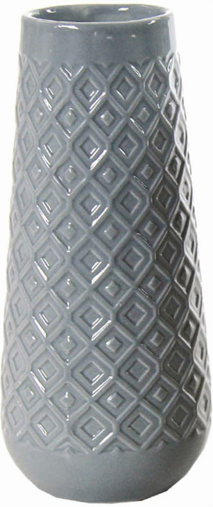 Vaza Cre, keramika, sort. barve, 20 cm